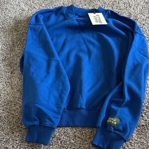 Daily Drills Cobalt Blue Vintage Crew